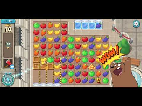 We Bare Bears Match3 Repairs Level 397 - No Boosters