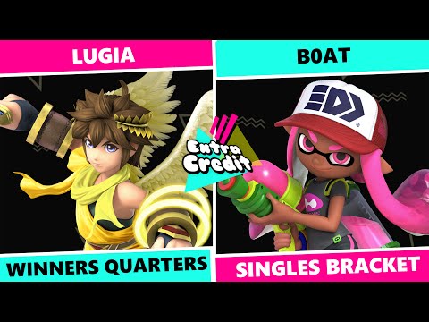 Extra Credit #43: Winners Quarters - Lugia (Pit, PT) Vs B0at (Inkling) SSBU Singles