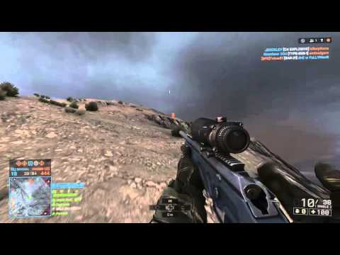 Epic fail of helicopter pilot. Head shot and steal