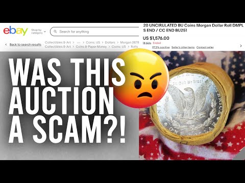 eBay COIN ROLL SCAM! Exposing shady sellers. Refunds, Revenge or Lawsuits?! eBay Morgan Dollar Rolls
