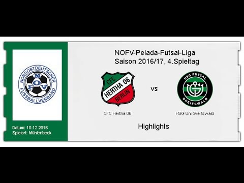 CFC Hertha 06 - HSG Uni Greifswald (Highlights)