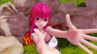【MMD】宝鐘マリン×モザイクロール【ホロライブ】