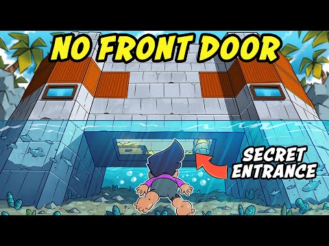 How my Base with NO FRONT DOOR Deceived Raiders In Rust!