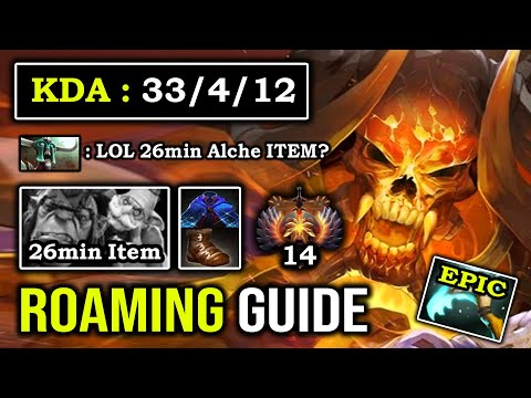HOW TO ROAMING CLINKZ IN 2020 with More Than 1Kill Per Min & 100% Zero Farm For Alchemist 8K DotA 2