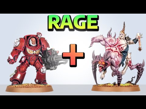 World Eaters! Space Marine Possessed by Pure Rage