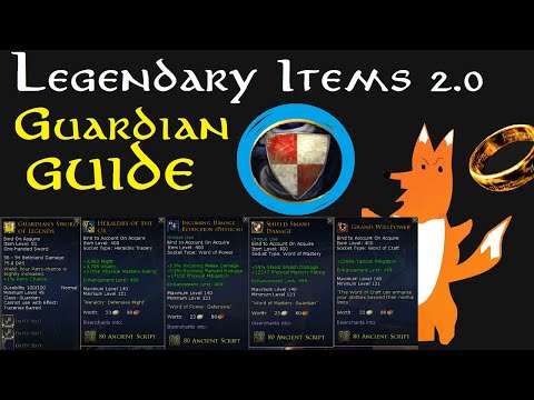 Lotro: Legendary Items 2.0 Blue Guardian GUIDE