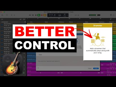 Get more out of GarageBand Drummer