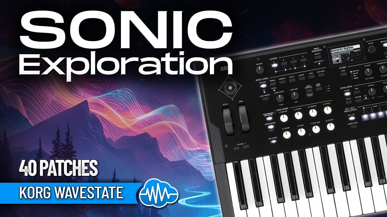 KLL011 - Sonic Exploration V1 - Korg Wavestate / mkII / Se / Native ( 40 presets ) - Video Preview 1