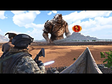 MORDOR'S NEW TARGET IS SPARTAN WARRIORS - Epic Battle Simulator 2 - UEBS 2