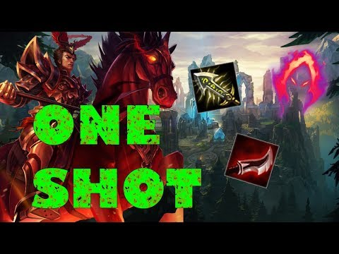JARVAN IV ONESHOT BUILD MONTAGE- League of Legends