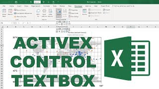 How to link an ActiveX control textbox to a cell in excel