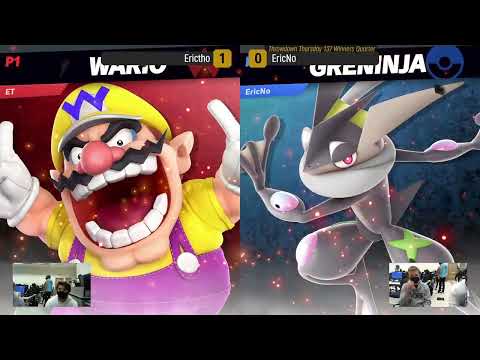 Throwdown Thursday 137 - Winners Round 3 - EricTho (Wario) vs EricNo (Greninja)
