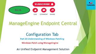 Windows Patch Management Using ManageEngine Endpoint Central | Step-by-Step Guide