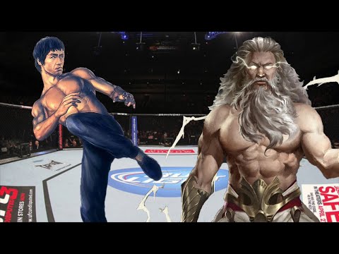 🐯UFC 4 |Bruce Lee vs. Zeus - Tiger Fight🐯