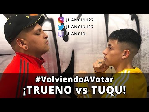 #VolviendoAVotar - ¡TRUENO vs TUQU!