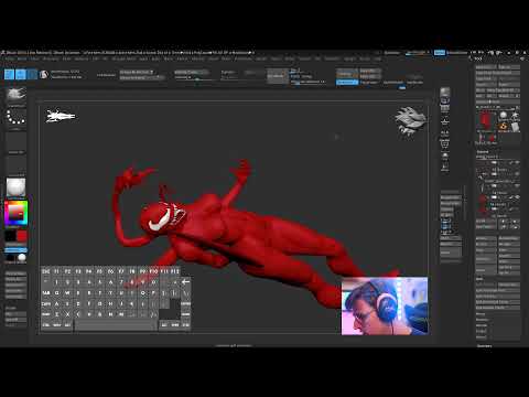 Lady Carnage!!! (Zbrush 2021.6.4)