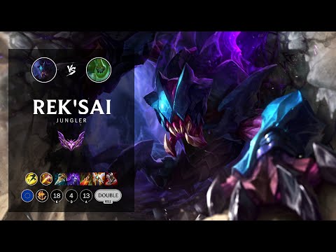 Rek'Sai Jungle vs Zac - EUW Master Patch 12.19