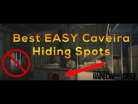 Best EASY Caveira Hiding Spots For Ranked - NO SHIELD