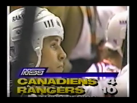 12/13/1992 Canadiens at Rangers