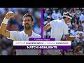 A THRILLING Show Arthur Rinderknech V Novak Djokovic Highlights Wimbledon 2026