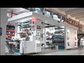 6 Color Gearless CI Flexo Printing Machine Show In Factory