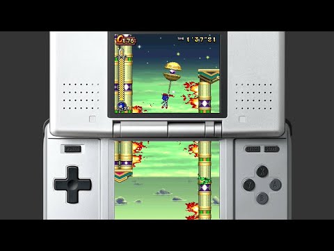 Sonic Rush Adventure 60FPS - Sky Babylon Act 1 & 2 (S Rank)