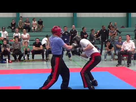 Kickboxen: Simon Banzhaf - Vincent Klink (Landesmeisterschaft WAKO - BaWü #7)