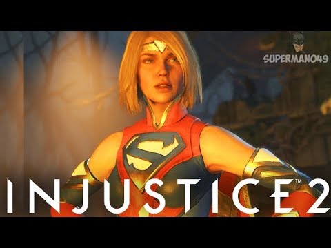 AMAZING NEW EPIC SUPERGIRL TOO MUCH FOR RAGE QUITTER - Injustice 2 "Supergirl" Epic Gear Gameplay Video