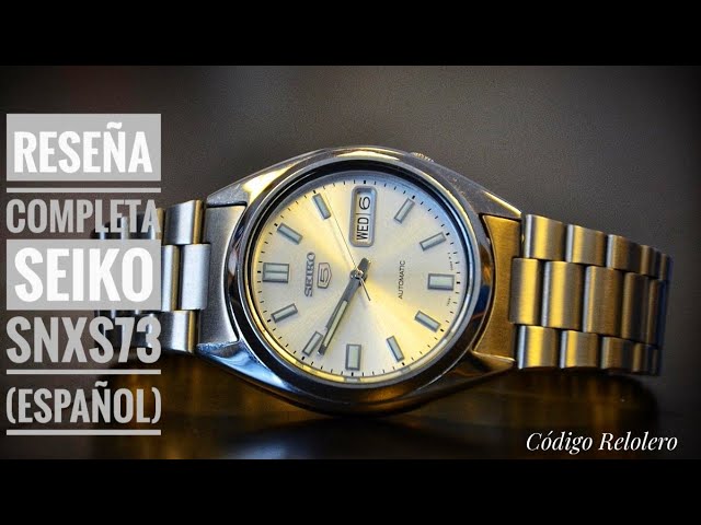 Vídeo relacionado con Seiko Gents SNXS73 Reloj Automático para hombres Legibilidad Excelente