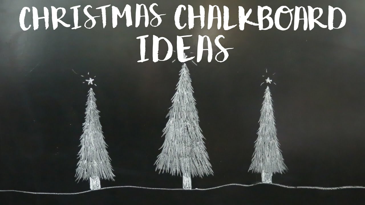 Christmas Chalkboard Ideas DIY