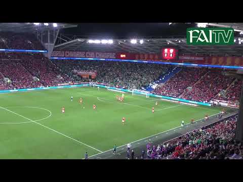 Incredible Angle of James McClean's Goal vs Wales