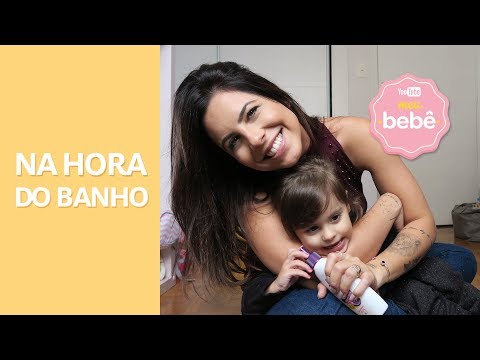 APROVEITANDO A HORA DO BANHO