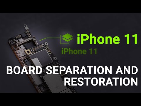 iPhone 11 PCB Layer Separation and Restoration | Motherboard Repair