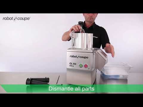 Robot Coupe CL50E Continuous Feed Food Processor, 2 Discs Included, 1 1/2 hp 10 image