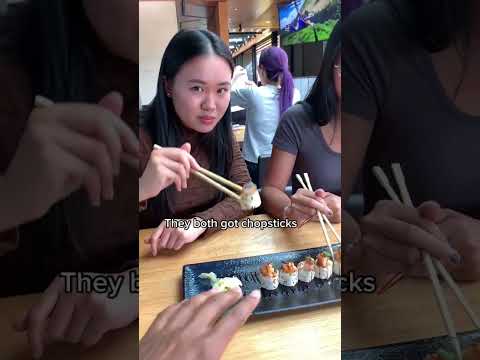 Can't believe this happened while eating sushi..😭