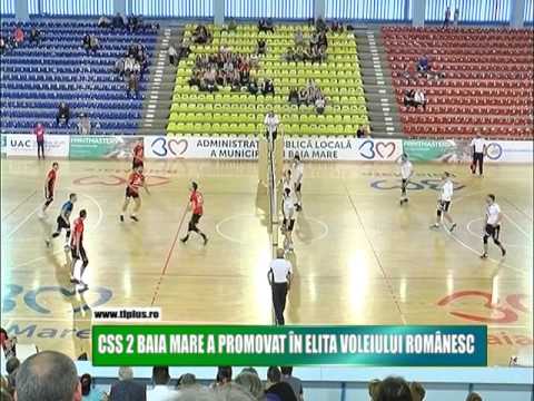 CSS 2 BAIA MARE A PROMOVAT ÎN ELITA VOLEIULUI ROMÂNESC
