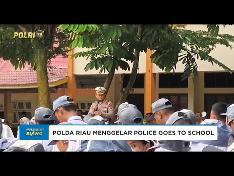 DIRLANTAS POLDA RIAU SOSIALISASIKAN ATURAN TERTIB BERLALULINTAS DAN GREEN POLICING
