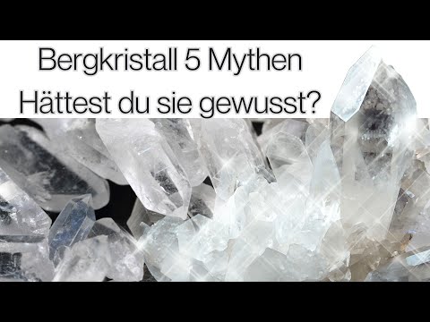 Bergkristall 5 geheimnisvolle Mythen & Fakten 💎 Kennst du sie?