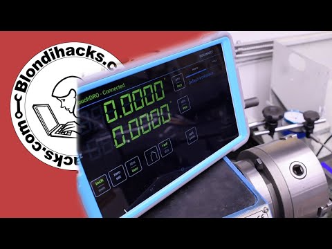 Installing a touch screen DRO on my lathe! The Touch DRO kit