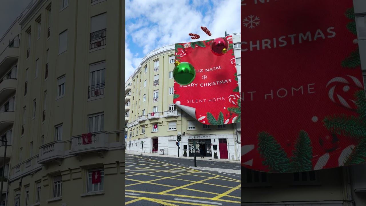 Blender Christmas Banner VFX