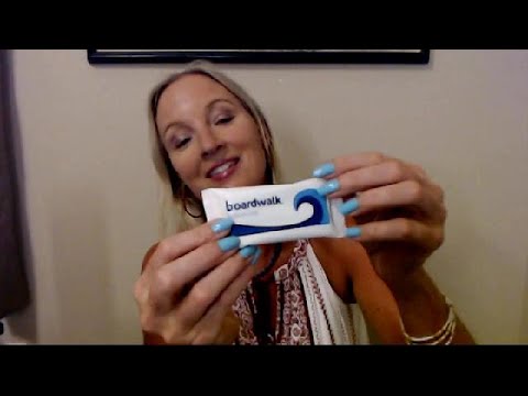 ASMR | Pelican Motel Items Show & Tell w/Crinkles (Whisper)