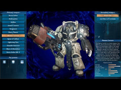 Space Hulk Deathwing (All Weapons)