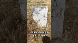 Abandoned Cemetery  #cemetery #headstones #grave #abandoned #shorts