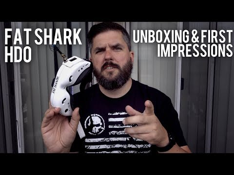 New Fat Shark HDO Unboxing & First Impressions