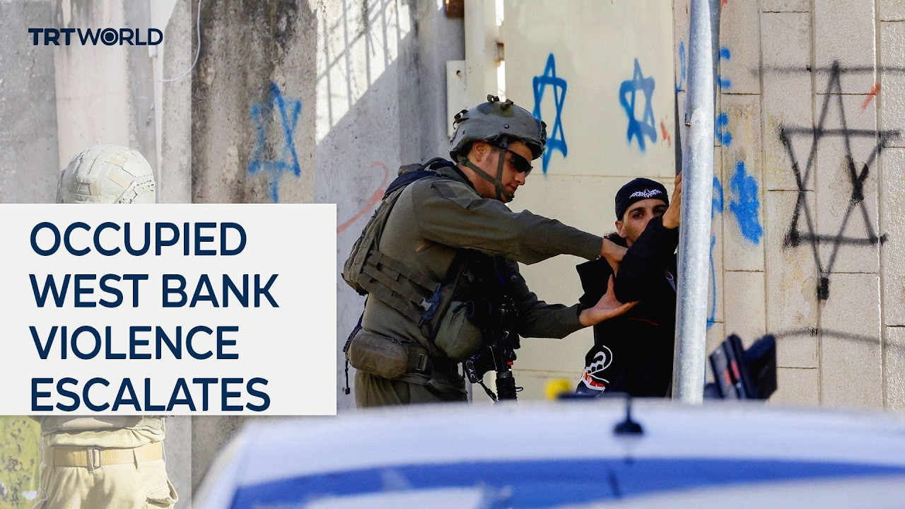 West Bank violence intensifies amid settler attacks, reports say, as Netanyahu heads to Washington