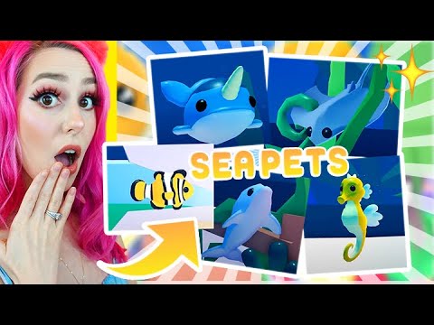 OCEAN EGG UPDATE! EVERY OCEAN PET REVEALED! Adopt Me! on Roblox