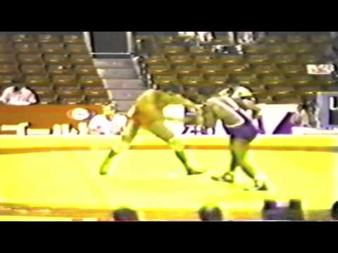 1990 Senior World Championships: 68 kg Nikolai Kasabov (BUL) vs. Nate Carr (USA)