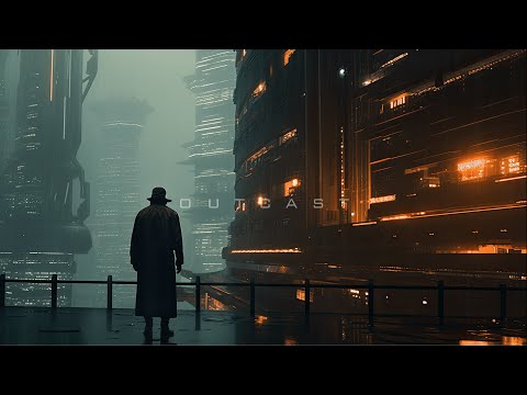 Outcast - Blade Runner Cyberpunk Soundscape - Ethereal Dark Ambient for Focus, Study, Read, Sleep