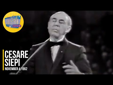 Cesare Siepi "You'll Never Walk Alone" on The Ed Sullivan Show