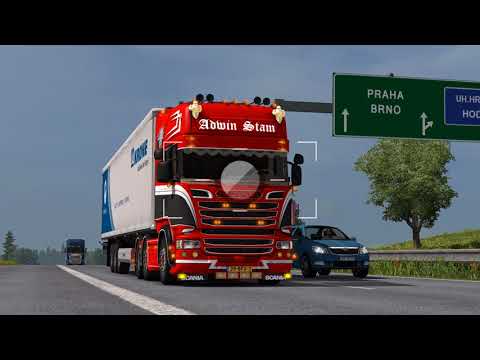 ETS2 Scania R520 Bzenec - Kraków